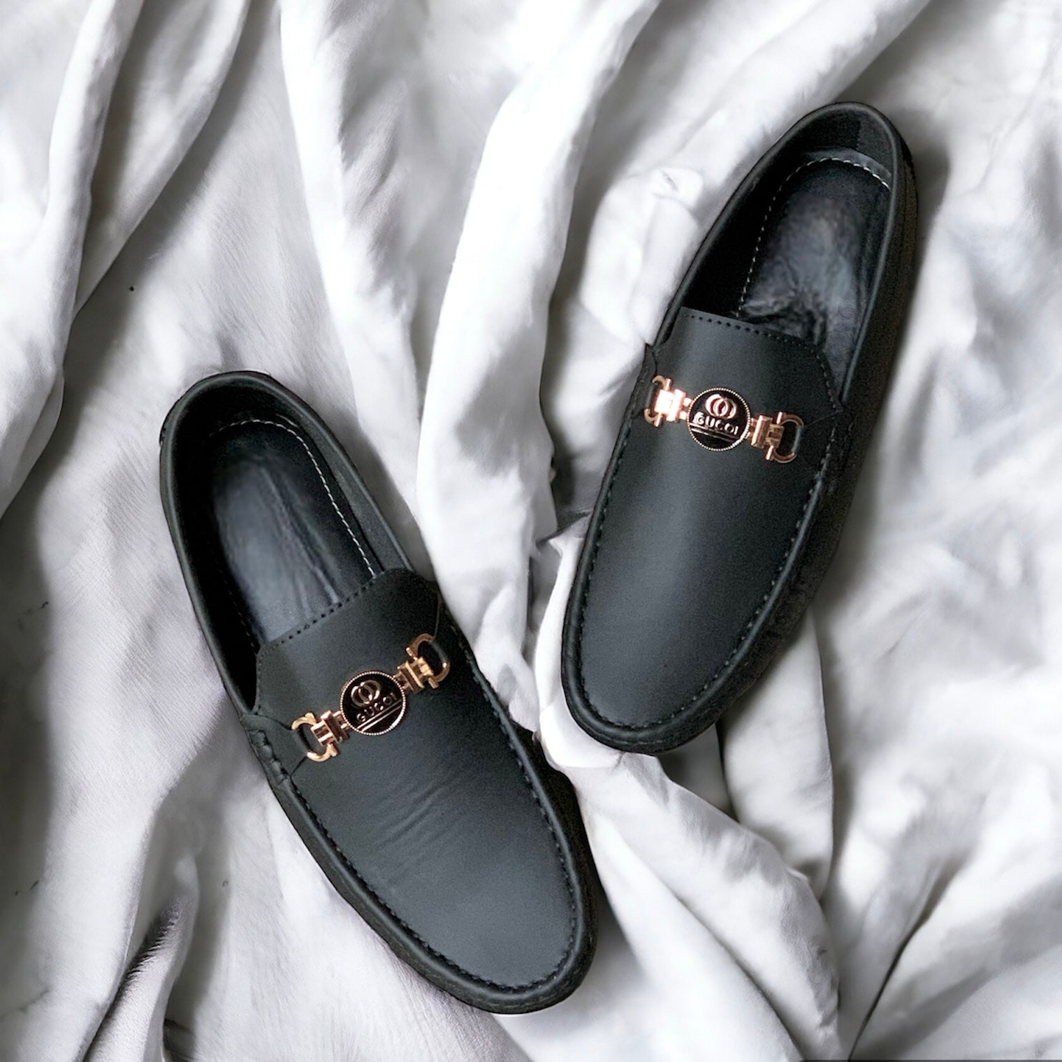 Gucci moccasin bedside