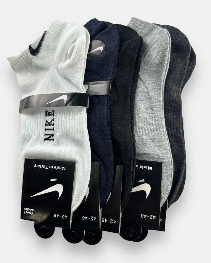 N-I-K-E Cotton Ankles < pack of 5>