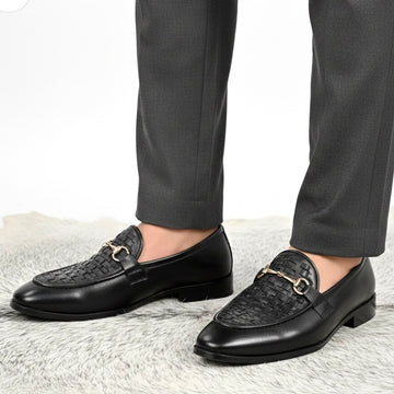 HB- BLACK SLIP ONS