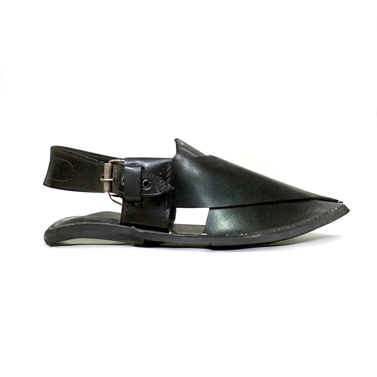 BLACK- PESHAWARI CHAPPAL