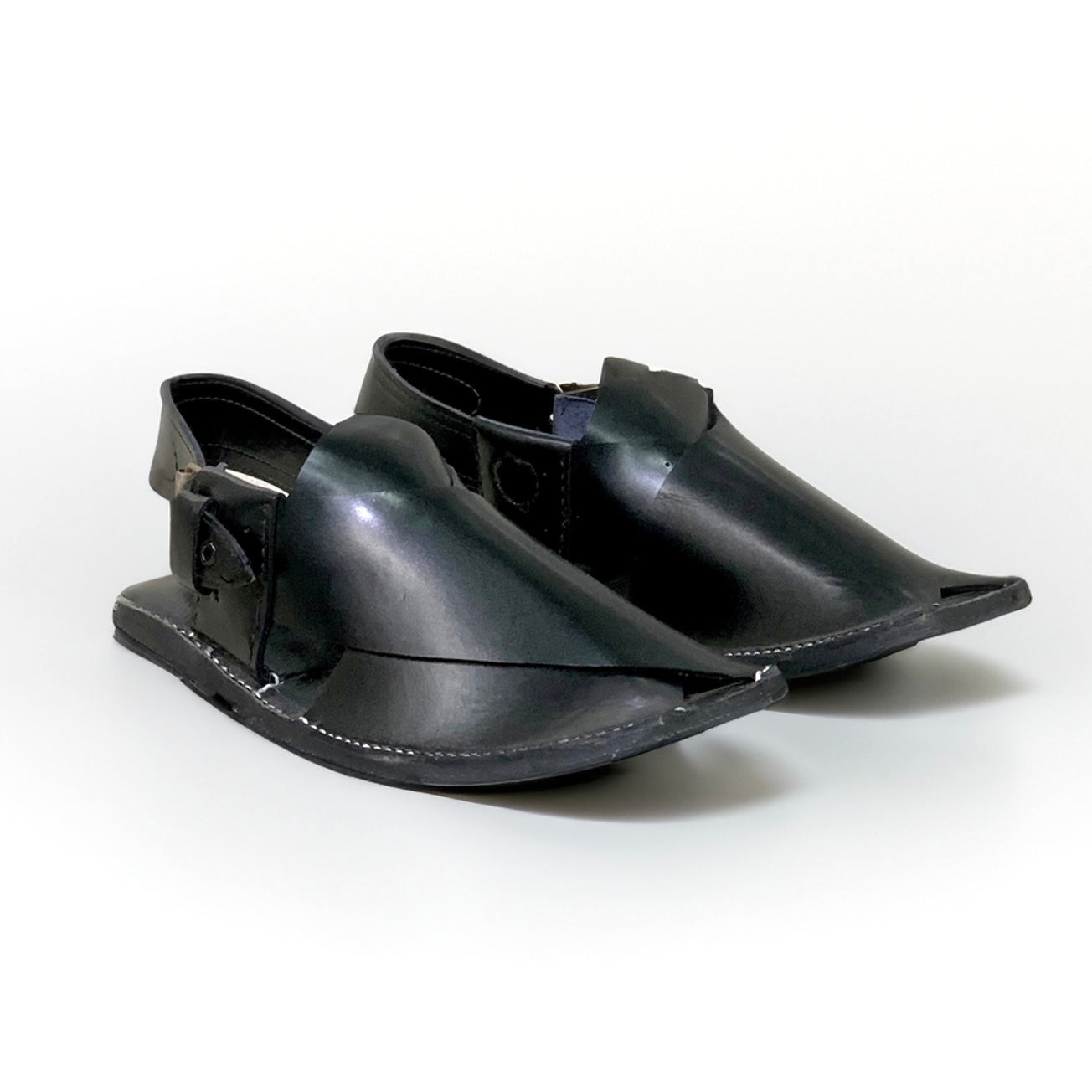 BLACK- PESHAWARI CHAPPAL