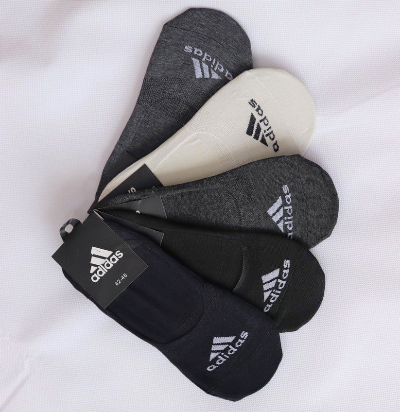 A-D-D-I-D-A-S
 inside socks pack of 5