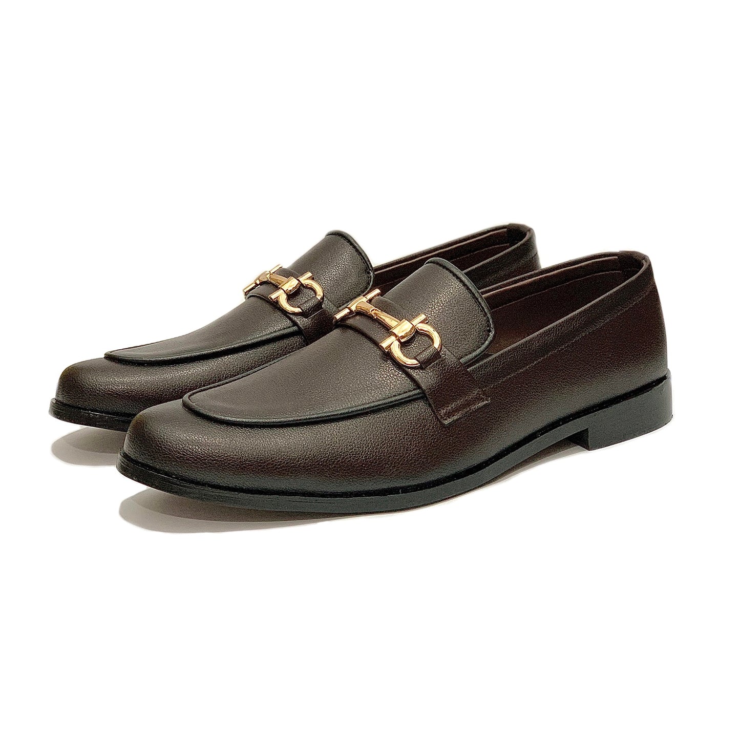 MATTE BROWN SLIP_ONS